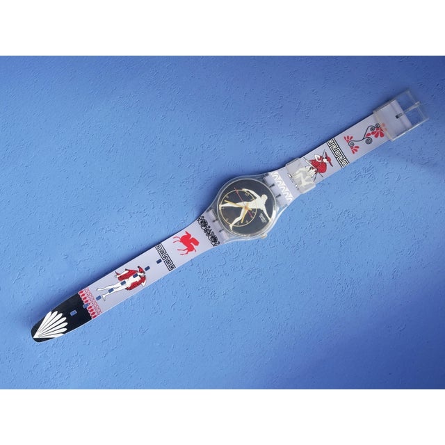 Vintage Wall Clock from Swatch, 1992, in Good conditions. Designed 1990 to 1999 This piece has an attribution mark, I am...