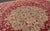 Large Antique Agra Carpet With Floral Design in Tones of Red and Taupe For Sale In Atlanta - Image 6 of 17