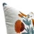 Thick Cotton White Badshah Floral Print Pillow Cover 14x20 Inch For Sale - Image 4 of 4