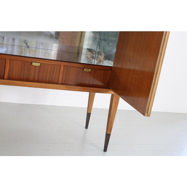 Bar Cabinet with Wood Inlays, Italy, 1950s For Sale - Image 15 of 18