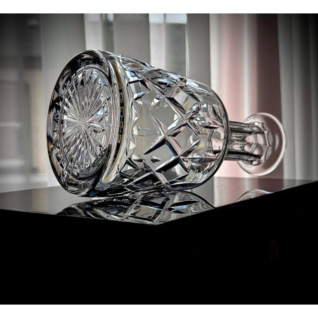 Vintage Crystal Decanter in Ashford Pattern from Stuart, 1970s For Sale - Image 16 of 17