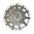 Figurative Vintage Metal Painting Sunburst Mirror For Sale - Image 3 of 3