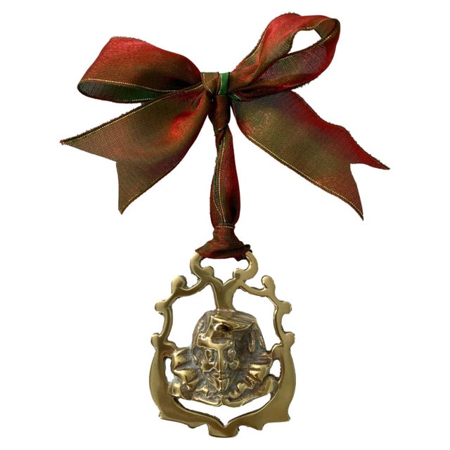 Victorian Antique English Horse Brass Ornament For Sale - Image 3 of 3