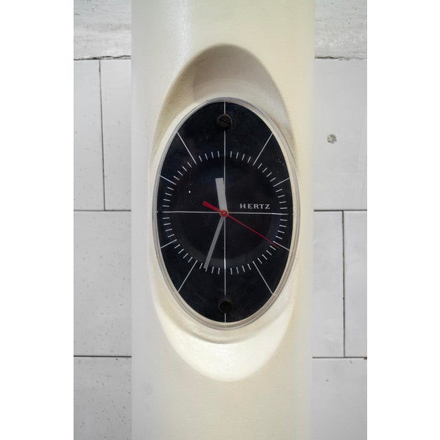Column Clock, Calendar and Thermometer from Turati, 1970s For Sale - Image 4 of 8