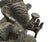Antique Bronze Ganesha Seated Meditation Four Hands Hindu Ganapati Sculpture For Sale - Image 4 of 10