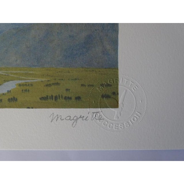 Modern After René Magritte, The Sensitive Cord, Lithograph For Sale - Image 3 of 7