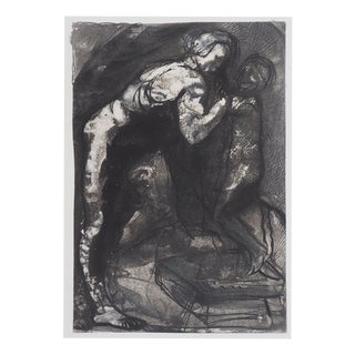 After Auguste Rodin, Michelangelo, Engraving For Sale