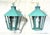 Rustic Hand-Crafted Vintage Solid Brass Hexagonal Hanging Lanterns, Usa For Sale - Image 3 of 16