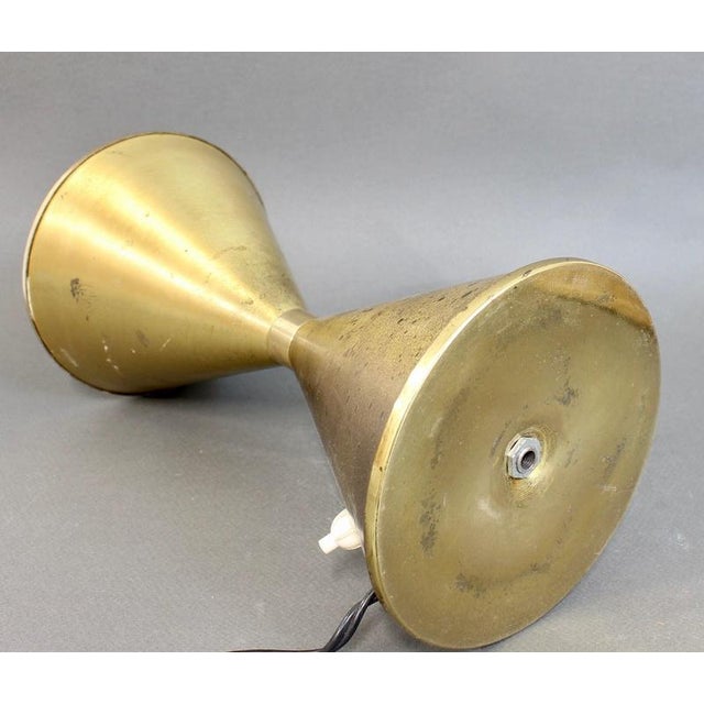 Mid-Century Modern Italian Brass Diabolo Table Lamp, 1960s For Sale - Image 12 of 14