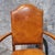 Set of Vintage Dining Armchairs in Oak and Leather, 1930s For Sale - Image 3 of 17