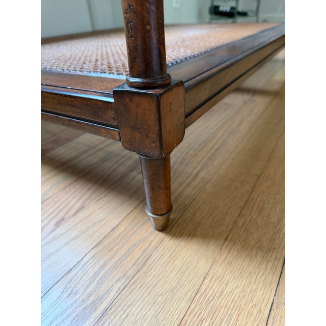 Sherrill Furniture Sherrill Occasional Island Plantation Coffee Table For Sale - Image 4 of 6