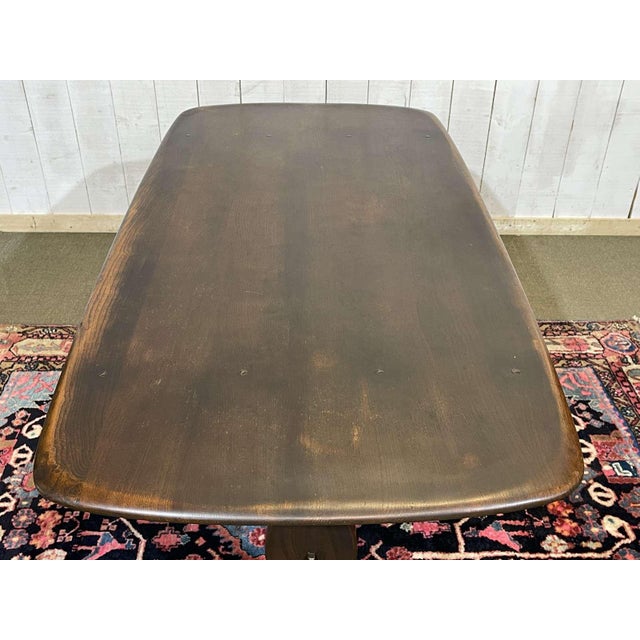 Elm Table from Ercol, 1970s For Sale - Image 9 of 12