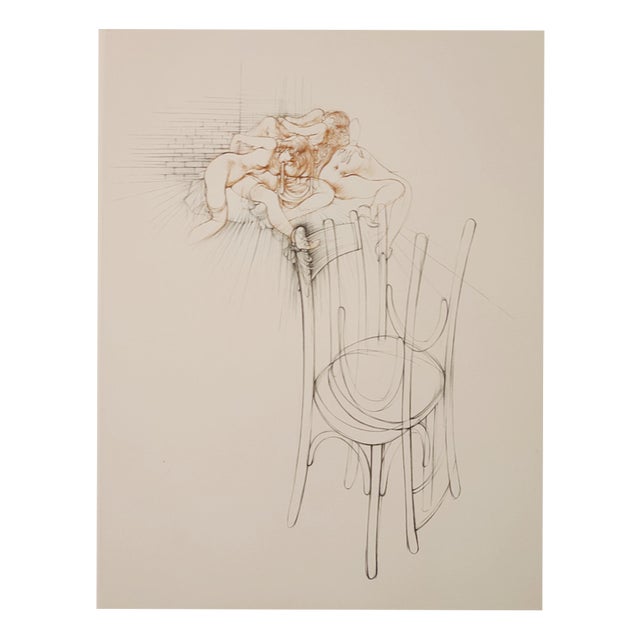 Hans Bellmer, Nude, Erotic Scene II, 1972, Engraving For Sale