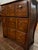 A beautifully crafted vintage three-drawer accent chest by Weiman, featuring rich, warm oak grain, an elegant curved...