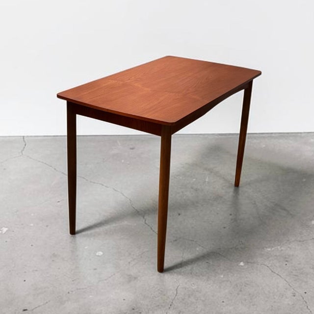 Small Danish Teak Writing Desk, 1960s For Sale - Image 11 of 12