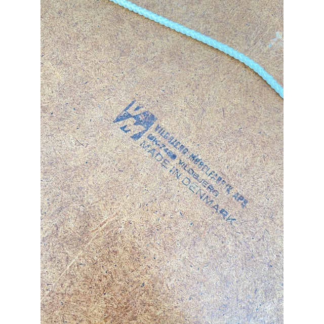 Brown Mid-Century Teak Mirror from Vildbjerg Møbelfabrik, 1960s For Sale - Image 8 of 9