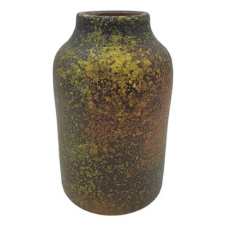 Aldo Londi for Bitossi Volcanic Glaze Studio Pottery Vase, Italy, c. 1960s–70s For Sale