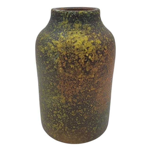 Aldo Londi for Bitossi Volcanic Glaze Studio Pottery Vase, Italy, c. 1960s–70s For Sale