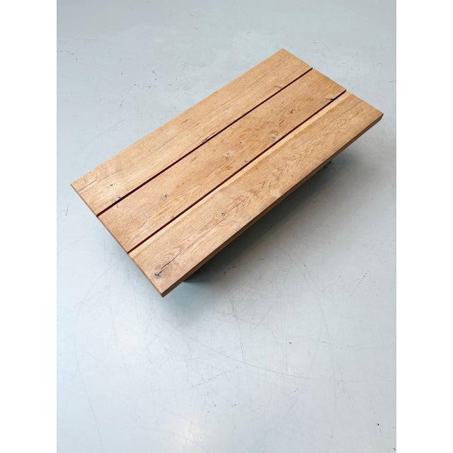 Mid-Century Modern Vintage Coffee Table in Wood, 1970s For Sale - Image 3 of 18