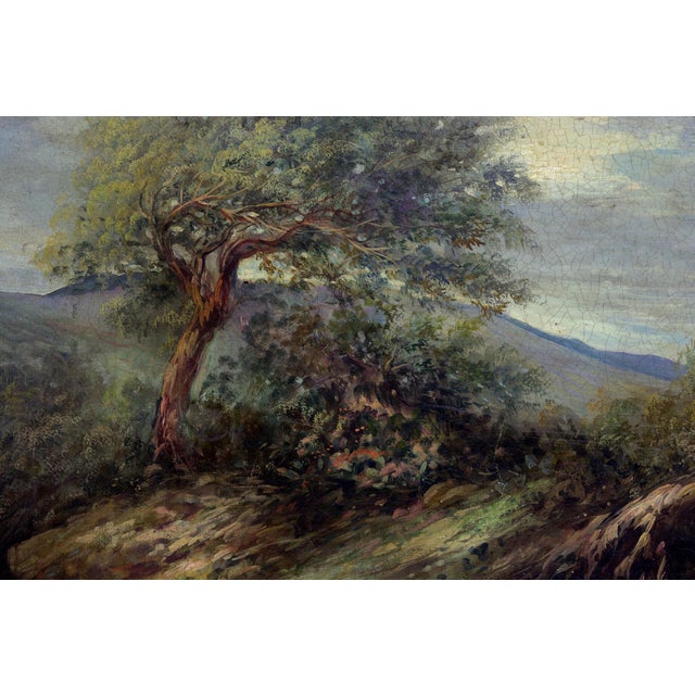 Landscape, Oil on Canvas, 2000s, Framed For Sale - Image 3 of 6