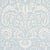 SAMPLE - Schumacher x Veere Greeney Suffolk Damask Wallpaper In Blue For Sale