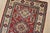 Kazak Runner 2′ X 7’10” Red Wool Tribal Hand-Knotted Oriental Rug For Sale In Philadelphia - Image 6 of 12