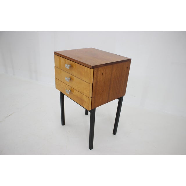 Bedside Tables attributed to Up Zavody, Czechoslovakia, 1970s, Set of 2 For Sale - Image 6 of 18