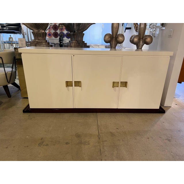 Tommi Parzinger Originals 1960 American Mid-Century Sideboard Cabinet For Sale - Image 10 of 13