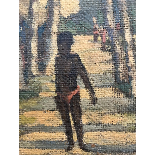 Sannemann, Île Animée, Oil on Canvas on Cardboard, Framed For Sale - Image 7 of 13