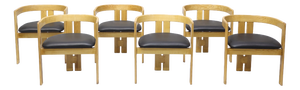 Vintage Piquadro Chairs by Afra & Tobia Scarpa for Gavina, Italy, 1960s, Set of 6