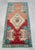 1960s Hand Knotted Small Oushak Rug Mini Rug Mat Entry Decor Bath Mat - 1'8" X 3'7" For Sale - Image 12 of 14