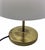 Pair of 'Arenzano Bassa' table lamps by Ignazio Gardella in brass and glass. In 1956, the master Ignazio Gardella created...