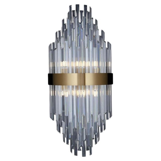 Collection Minerva Wall Lamp in Metal and Crystal by Jago For Sale - Image 17 of 17