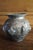 Indian 1960s Rajasthani 3d Glass and Metal Embossed Vase For Sale - Image 3 of 10