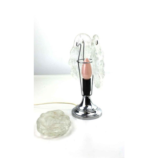 1970s Vintage Table Lamp in Acrylic Glass, 1970s For Sale - Image 5 of 10