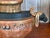 19th Century Pair of Neoclassical Painted and Gilt Flatback Urns in the Egyptian Taste For Sale - Image 4 of 9