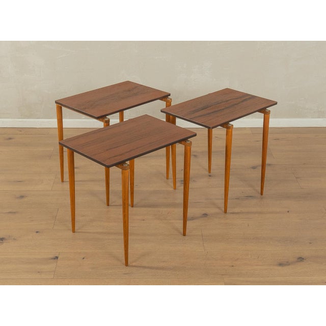 1960s Vintage Nesting Tables from Opal Möbelk, 1960s, Set of 3 For Sale - Image 5 of 10