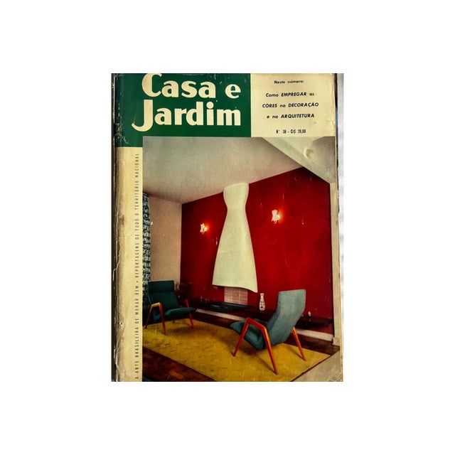 Brazilian Modern Armchair in Pau Marfim & Green Mohair, Pierre Weckx, 1950s For Sale - Image 15 of 15