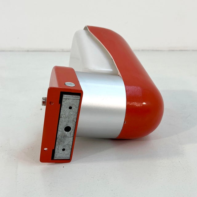 Metal Vintage Space Age Outdoor Wall Lamp, 1970s For Sale - Image 7 of 9