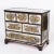 Italian Reverse Painted Mirrored Chest of Drawers For Sale - Image 10 of 10