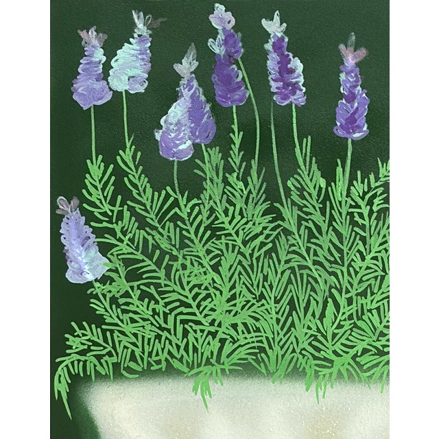 Lavender Garden No. 1 is my contemporary interpretation of French lavender, a plant known for its long flowering season,...