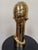 Late 20th Century Balos Design Art Deco Style Brass Bust - unknown artist For Sale In New York - Image 6 of 12