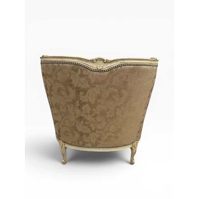Henredon Beacon Hill 1990s Oversized French Country Bergère Armchair For Sale - Image 10 of 13