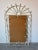 1970’s Coastal Hollywood Regency Faux Bamboo Metal Wall Mirror For Sale - Image 11 of 11