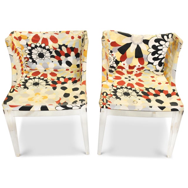 Acrylic Chairs by Philippe Starck for Kartell, 2000s, Set of 2 For Sale - Image 6 of 12