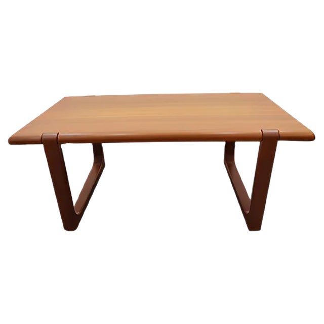Mid-Century Danish Coffee Table by Niels Bach, 1960s For Sale