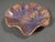 Signed Jw Hand-Built Studio Pottery Wavy Bowl For Sale - Image 4 of 8