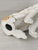 Life Size Glazed Porcelain Borzoi Dog Statue Made in Italy, Circa 1960 For Sale - Image 12 of 13
