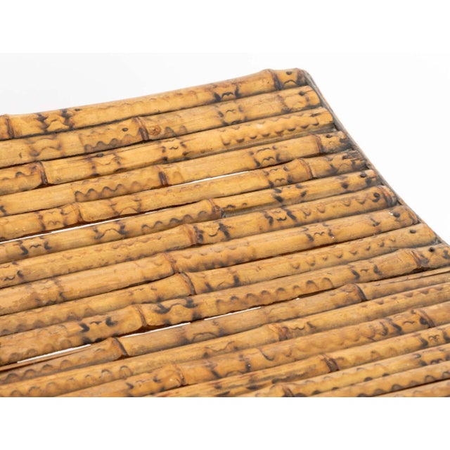 Brown Liberty & Co. Thebes Style Bamboo Stool, Circa 1900 For Sale - Image 8 of 8