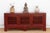 Commanding and soulful, "The Crimson Lattice" is a masterwork of traditional Asian cabinetry. This substantial 74-inch...